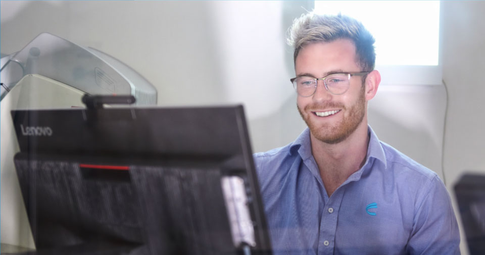 Doctor Looking At Computer Screen for X ray Result | Medical Imaging Centre | Radiology Tasmania