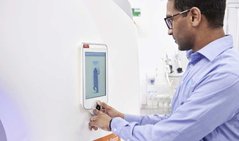 Doctor Using Innovative Medical Machine | Interventional Radiology Clinic | Radiology Tasmania